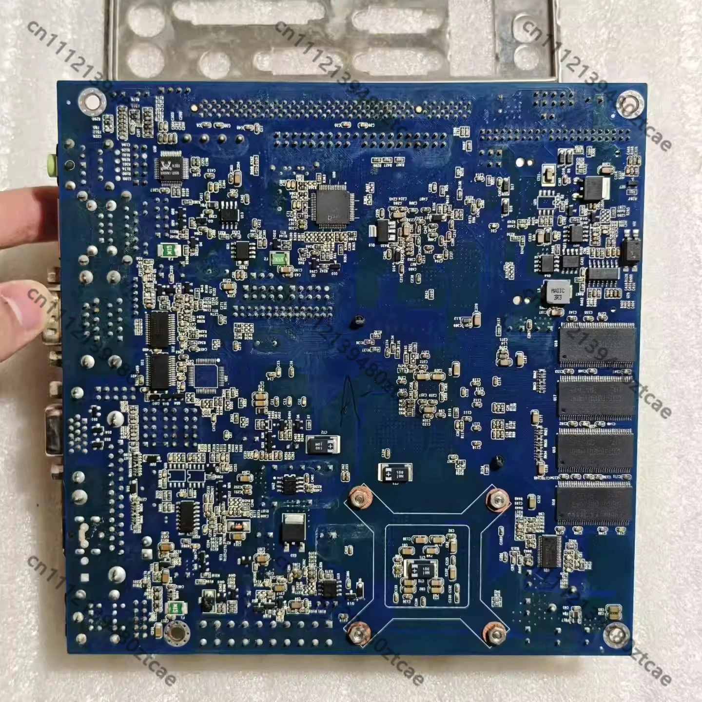 Mini-ITX Motherboard 17x17cm Intel 855GM Chipset For Industrial Computer