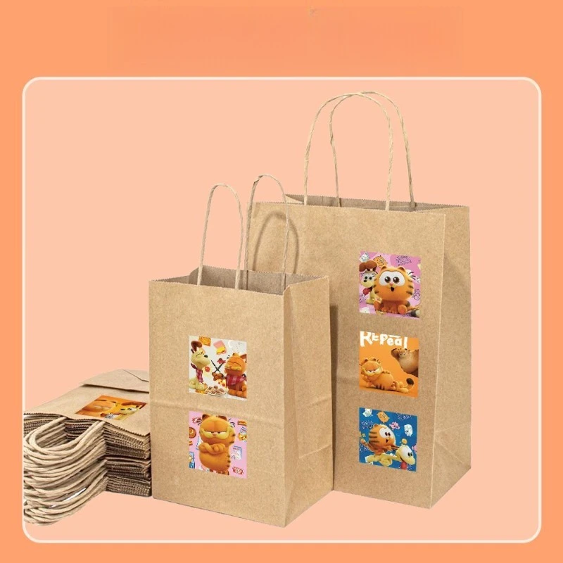 Garfield Odie Sticker Creative High Color Value Cute Cartoon Printing Student Water Cup Mobile Phone Shell Waterproof Sticker view 5