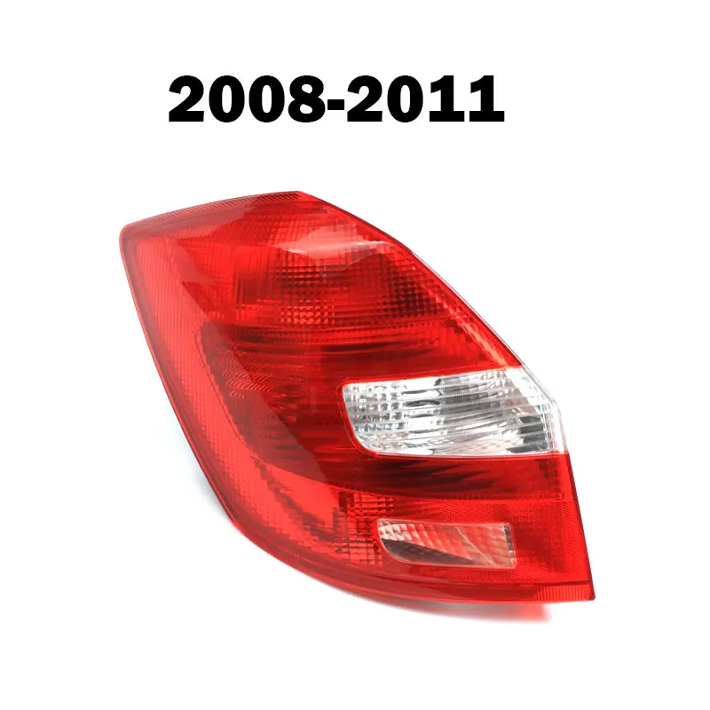 Exterior Accessories For Skoda Fabia 2008-2014 Rear Tail Light Warning Brake Light Signal Lamp Car Light Housing Without Bulbs