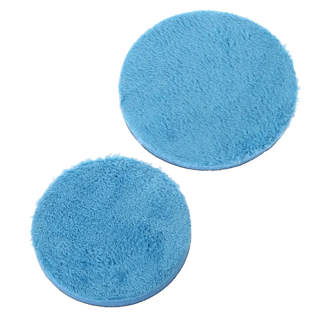 

Car Microfiber Sponge Polishing Plated Buffing Cleaning Polisher Polishing Pad Accessory For Rotary DA Polishers