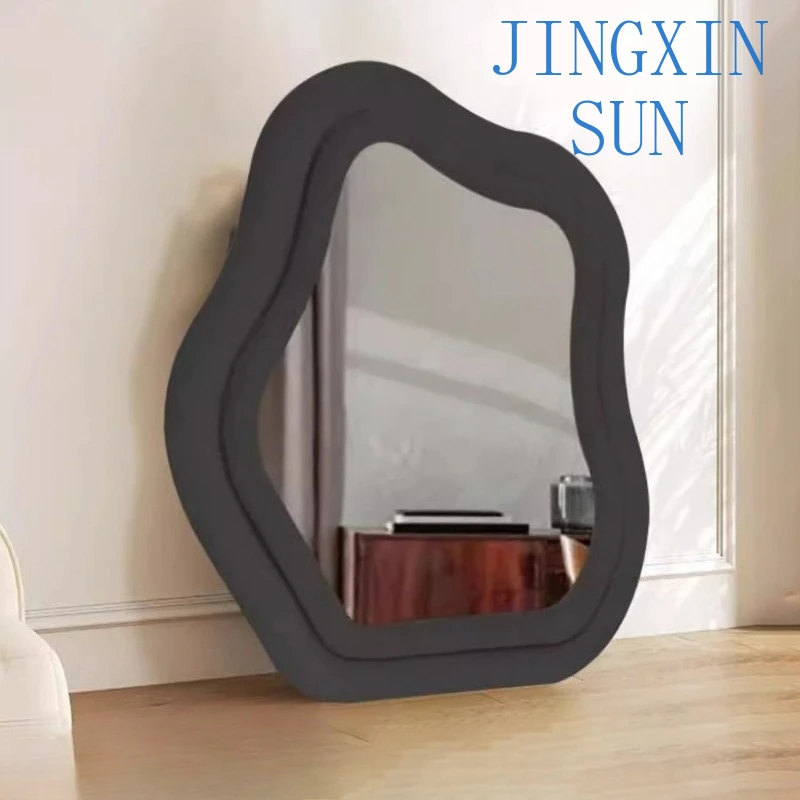 Modern Style Makeup Mirror Simple Hanging Elegant Bright Wall DecorativeLiving Room Aesthetic Wall Decorations