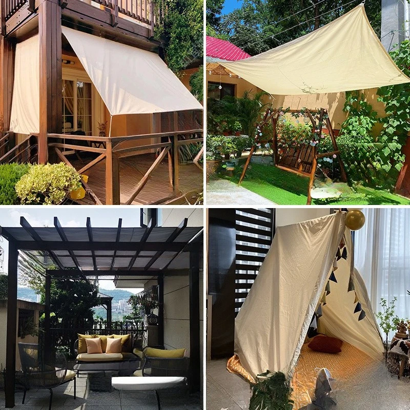 

Shade Cloth Sunscreen Insulation Outdoor Canopy Tent Outdoor Courtyard Shade Sail Camping