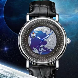 New Men's Watch Casual Style Classic Versatile Fashion Elegant and Handsome Dazzling Night Glow Men's Mechanical Watch