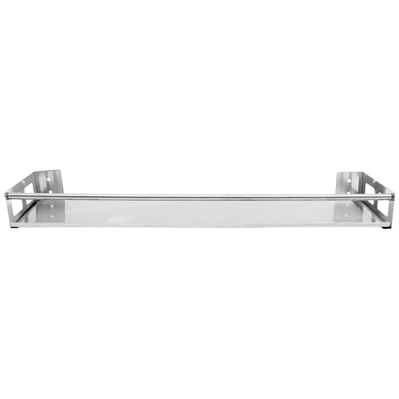 

Wall Spice Rack 50x125cm Stainless Steel Kitchen Shelving Organizer Hanging Racks Pantry Mount Storage Narrow Shelves Wall