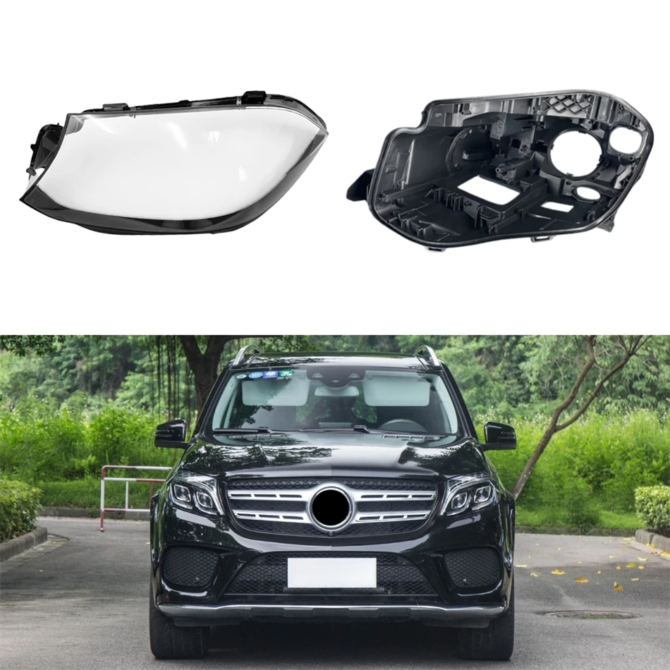 

Для Mercedes Benz GLS 2015 2016 2017 2018 2019 166 GLS350 GLS450 Автомобильные аксессуары Базовый корпус фары Задний абажур