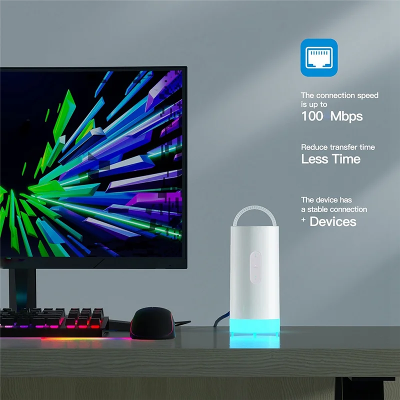 B04C-LTE Cat7 Router Wifi Nirkabel CPE Modem Wifi Router Wifi Nirkabel SIM Router Dalam Ruangan dengan RGB Global Band EU-PLUG