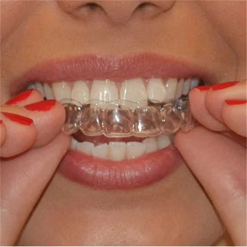 1/8pc Mouth Guard EVA Teeth Protector Night Guard Mouth Tray for Bruxism Grinding Anti-snoring Teeth Whitening Boxing Protection