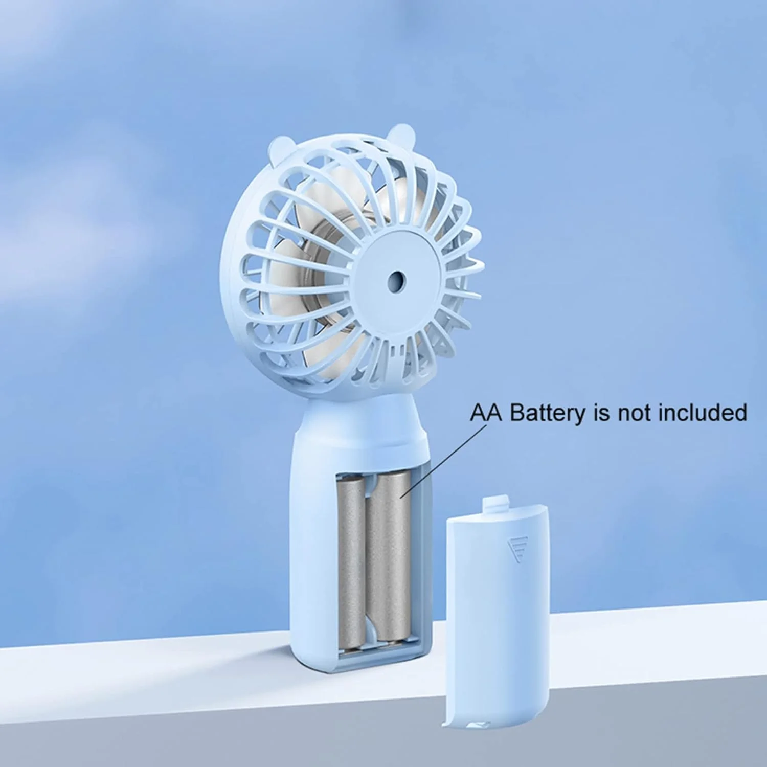 Small Personal Fan  Fan Portable Fan AA-Battery Operated Pocket Fans (Batteries Not Included) AA-battery  Fan Small Fan  Portabl