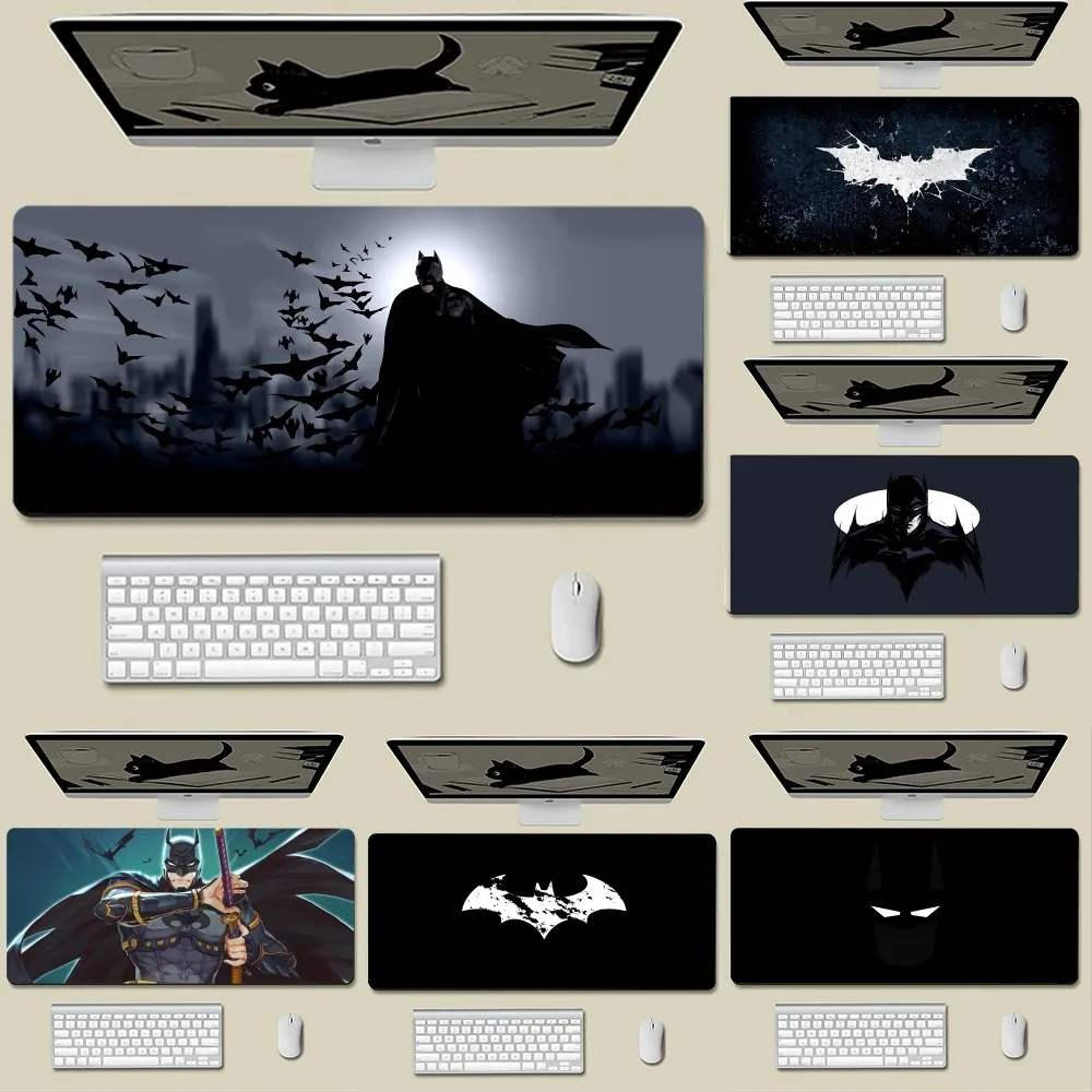 

Super Hero B-Batman-s Mousepad New Arrivals Large Gaming Mousepad L XL XXL Gamer Mouse Pad Size For Keyboards Mat