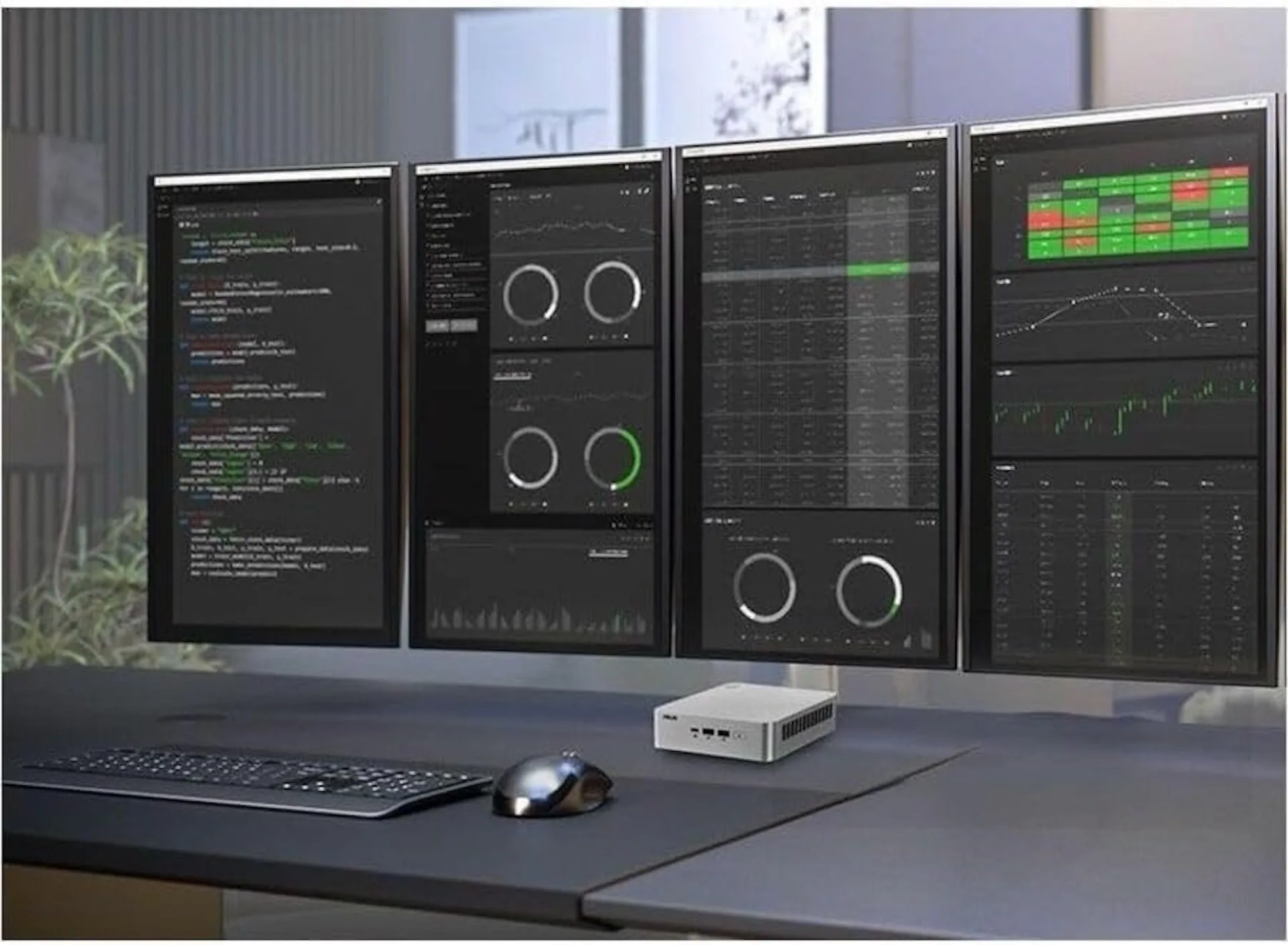 ASUS NUC15CRSU9 Mini PC  Core Ultra 9, 32GB DDR5 5600MHz RAM, 2TB SSD, AI-Powered Performance, Compact Pro Workstation & Gaming