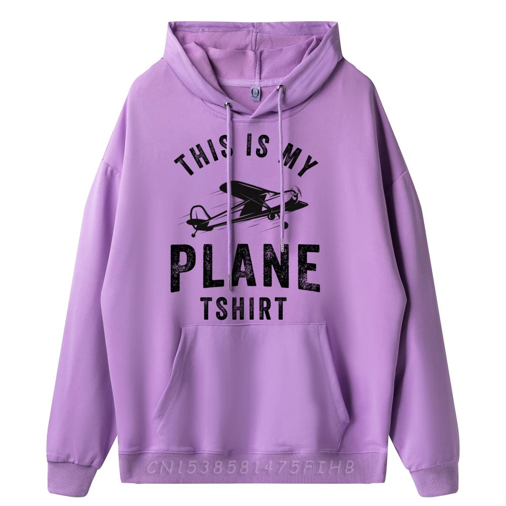 

This Is My Plane Hoodie Funny Pilot Airplane Travel Men Graphic Tees Hoodie Men Christmas Sweater