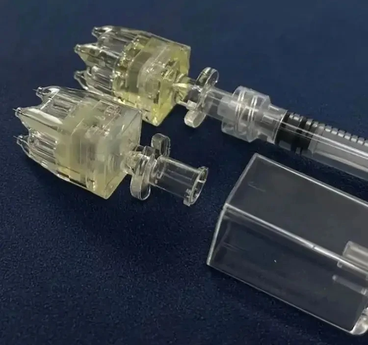 Crystal Multi Needle 5Pin Mesotherapy Needle  Hand Injection Hydrating 32G 1.5 Hydra Injector Microneedle Skin Care