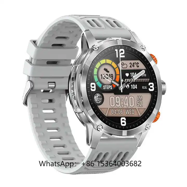 

Fashion TCD55 Smartwatch with Flashlight Blood Oxygen Monitor Smart Watch Waterproof Fitness Tracker