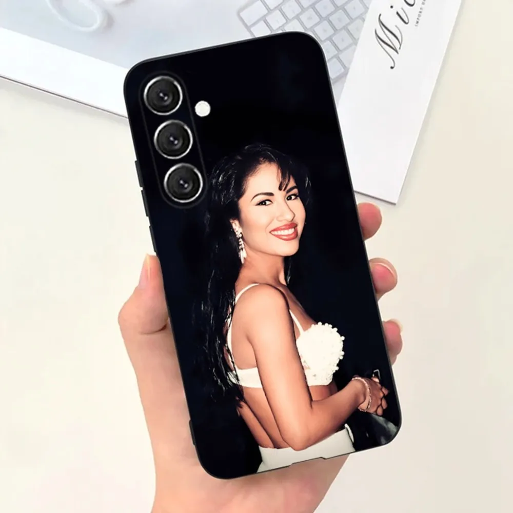 Selena Quintanilla 90S Singer Phone Case For Samsung S21,S22 Ultra,S20,S30 plus,S22 plus,S23,S30 ultra 5G Silicone Cover