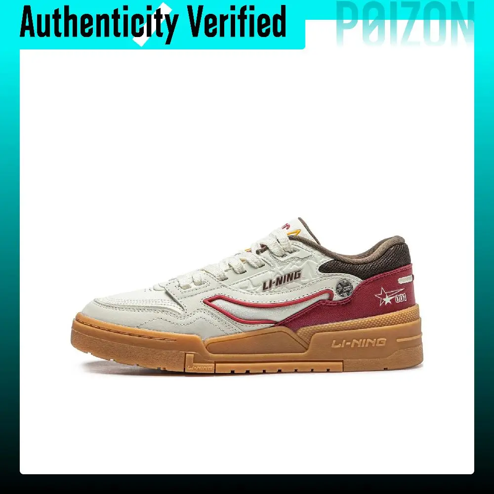 Li Ning 001 BTC PREMIUM Textile, Synthetic Leather Cushioning Slip Resistant Abrasion Resistant Low top Casual Shoes AGCT495-1