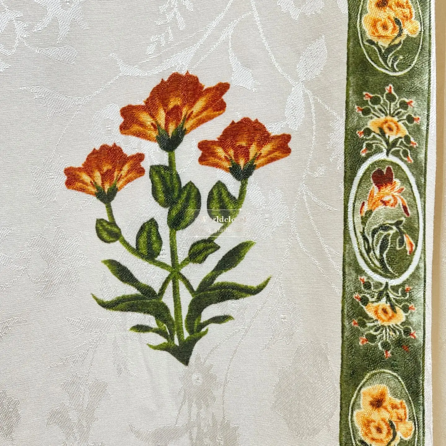 

Women Beige Long Sleeve Lantern Sleeve Floral Print Blouse Tops and Pants Set 2026 New Attractive