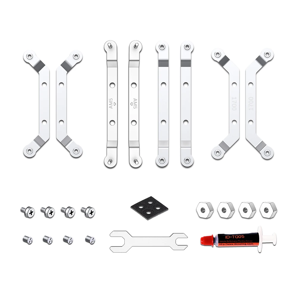 Super Slim CPU Radiator 45mm Height CPU Cooling Radiator 4 Pin PWM for INTEL LGA 1700 11200 15X for AMD AM5 AM4