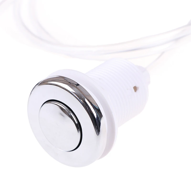 1PCS 6.3mm 16A On Off Push Air Button Switch Jet Tool Set Pneumatic Air Pressure Switch Knob Bath Spa Tubing Kits For Home Tools