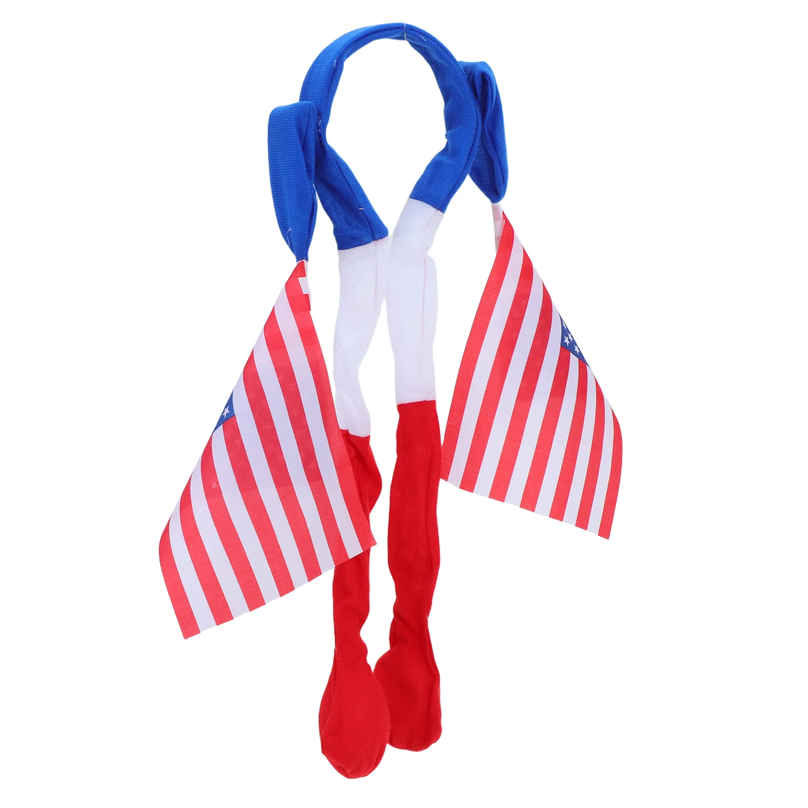 

Патриотическая повязка для волос на День независимости, головной убор с флагом США, легкая удобная повязка для волос с флагом для украшения вечеринки