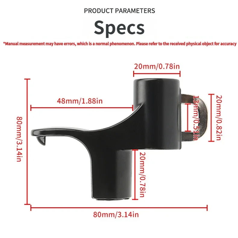 Suitable for Motorcycle Modification, Front Hook Lock Pedal, Motorcycle Anti-Theft Helmet Lock, Front Storage Hook Bracket
