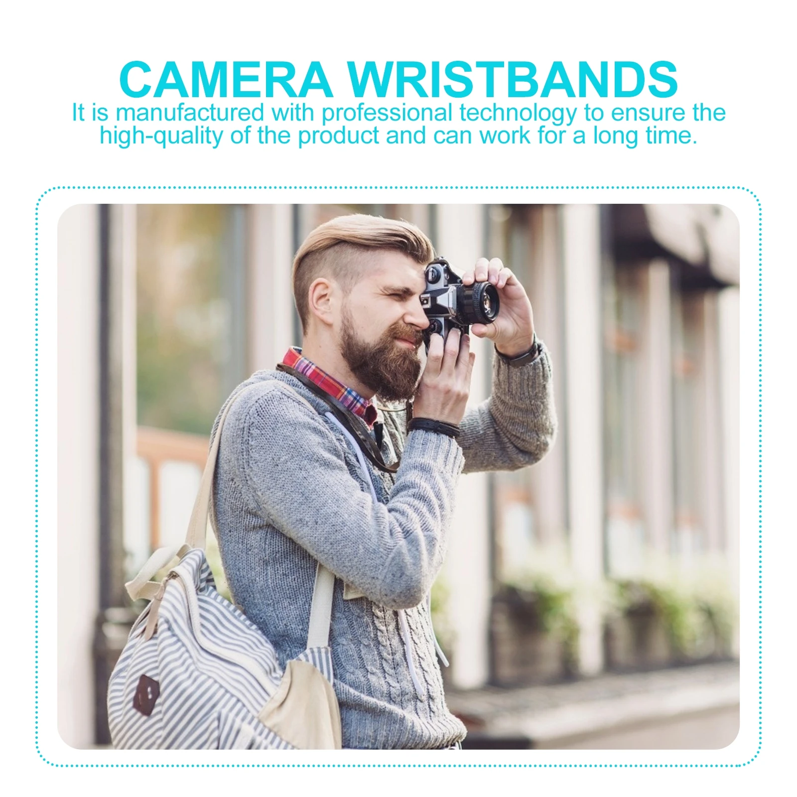 

2 PCS Wrist Strap Rope Camera Band Professional for DSLR Pu Mirrorless