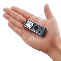 Mini Laser Rangefinder Digital Tape Measure Laser Ruler USB Charge Aluminum Alloy Fuselage Measuring Distance: 30m/50m/60m