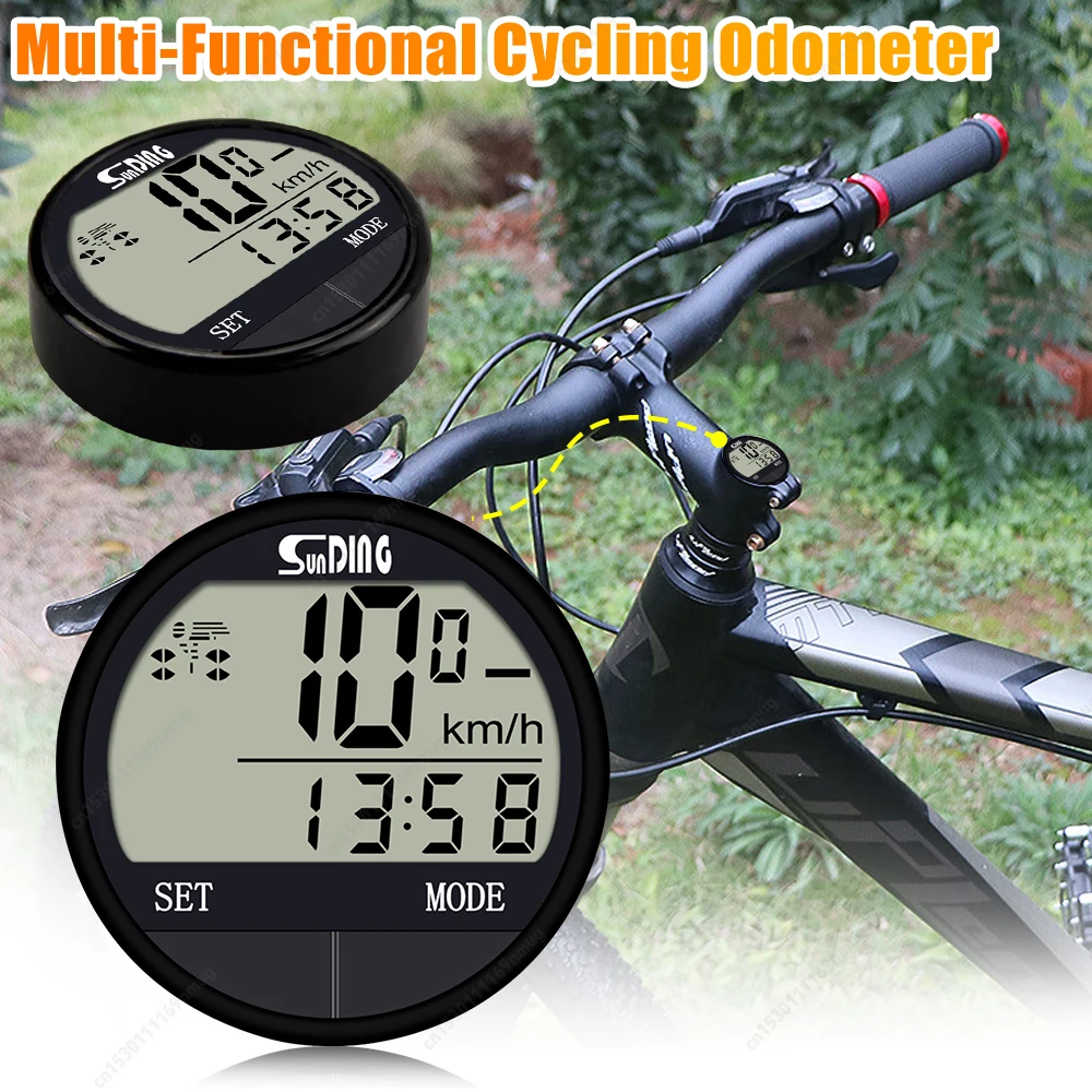 

Bike Computer Cycling Odometer Multi-Functional Cycling Computer for Road Bike MTB for Men Women Teens Bikers Outdoor Cycling