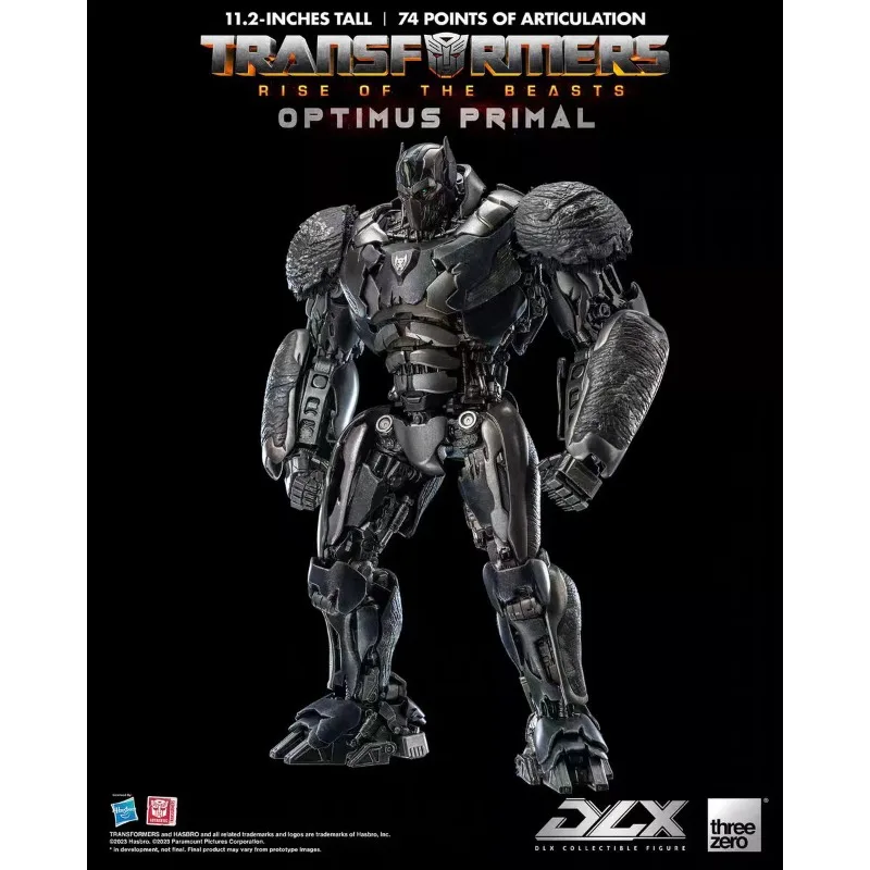 Original Hasbro Threezero Transformers DLX RISE OF THE BEASTS OPTIMUS PRIMAL Action Toy Figure Mode Ornaments view 2