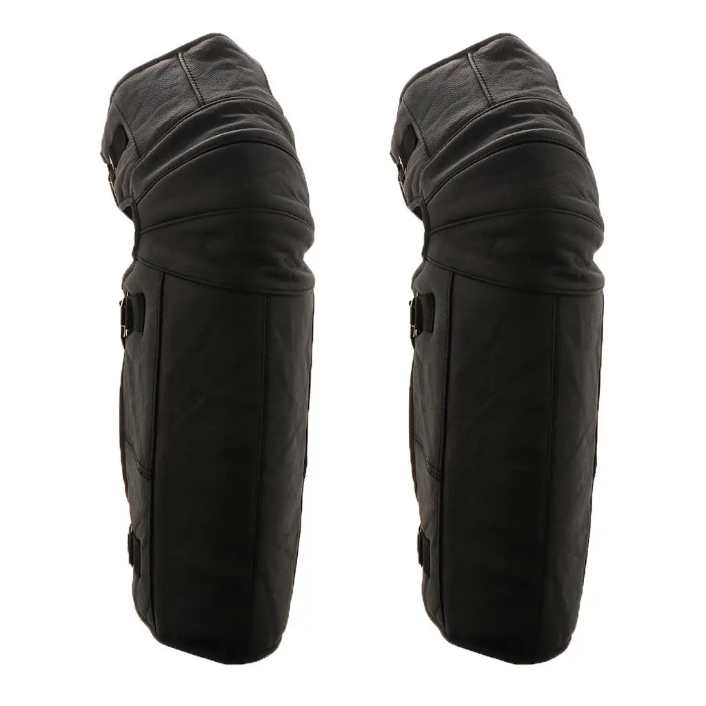 1 Pair Winter Warm Knee Pads Motorcycle Riding Knee Brace Coldproof