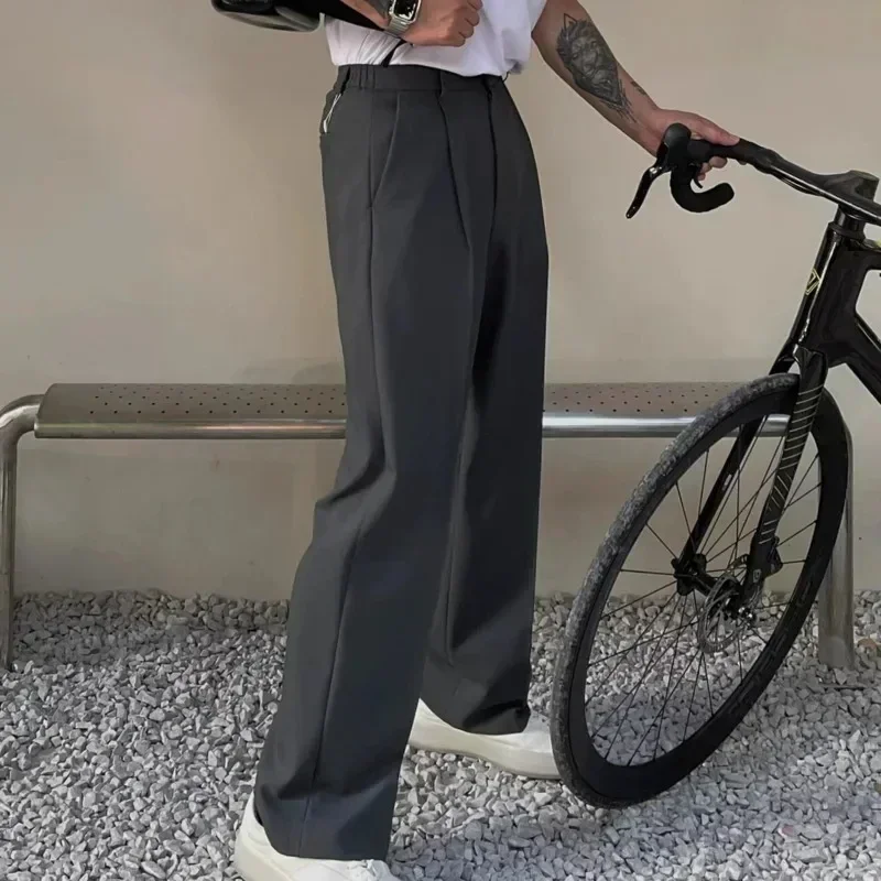 A1165 Hot Sell Men's Pants Outdoor Elastic Breathable Straight Leg Sweatpants