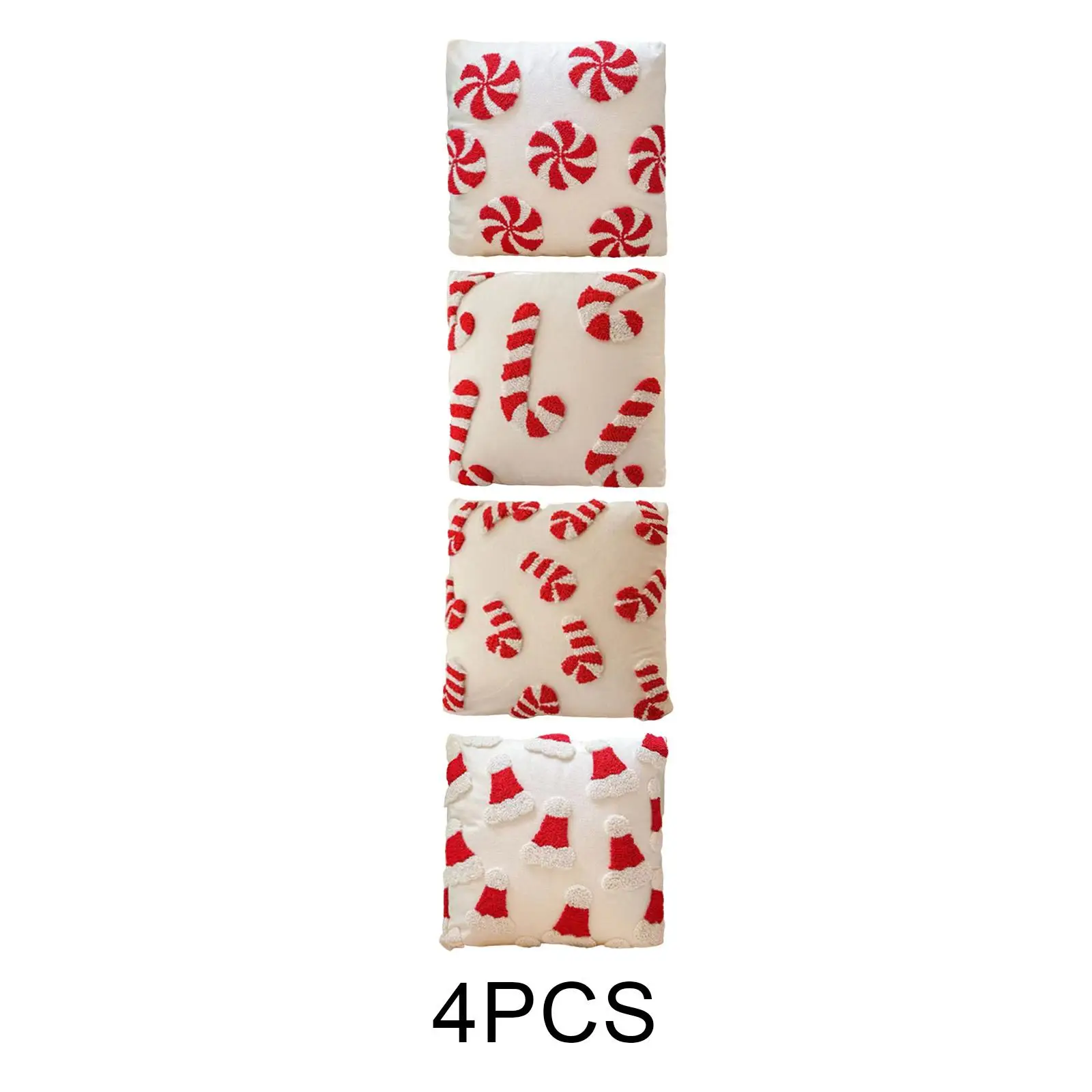 4Pcs Christmas Pillow Covers 18