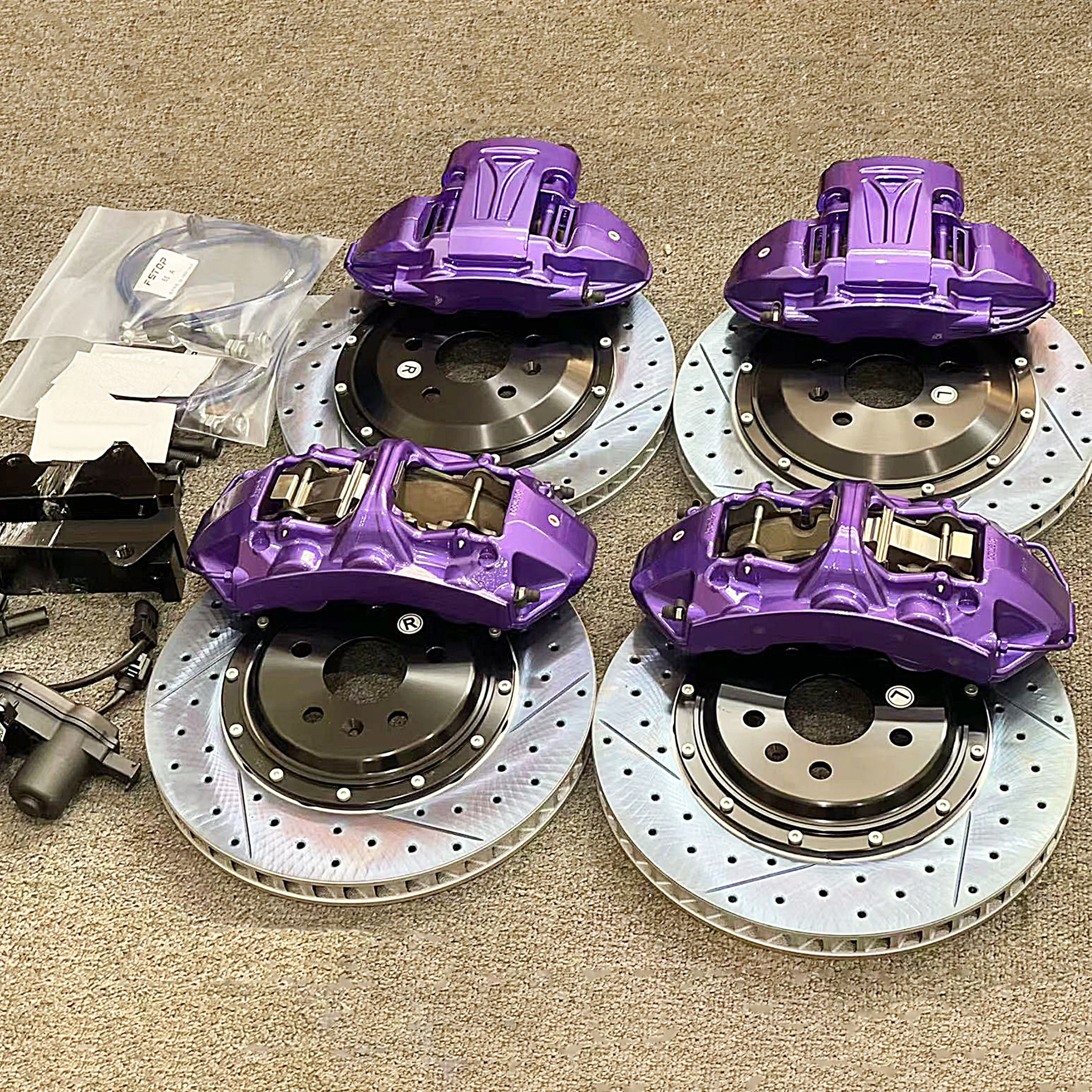 4 6 Piston Customized BBK Floating Brake Rotor Big Brake Kit For 2022 US-spec Ford Explorer ST