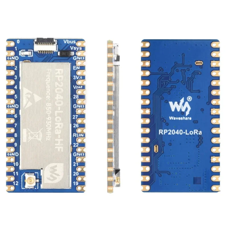 

RP2040-LoRa Development Board, Integrates SX1262 RF Chip, Long-Range Communication, Options For Frequency Band