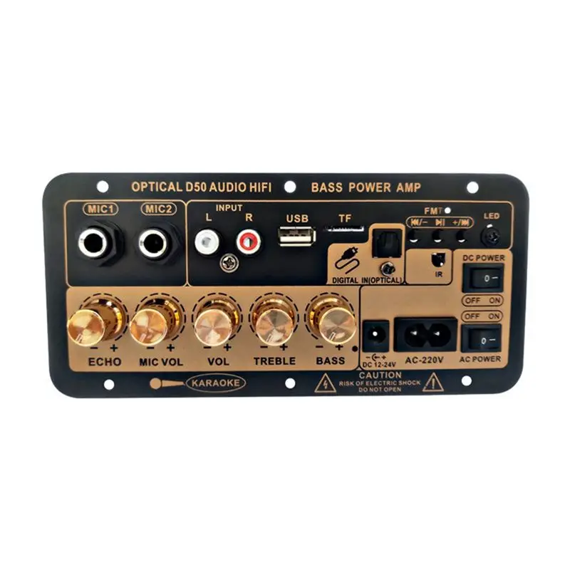 

-[A51I Digital]D50 35W Subwoofer Power Amplifier Board With Optical Audio 12V24V220V Bluetooth Audio Amplifier Board For Audio