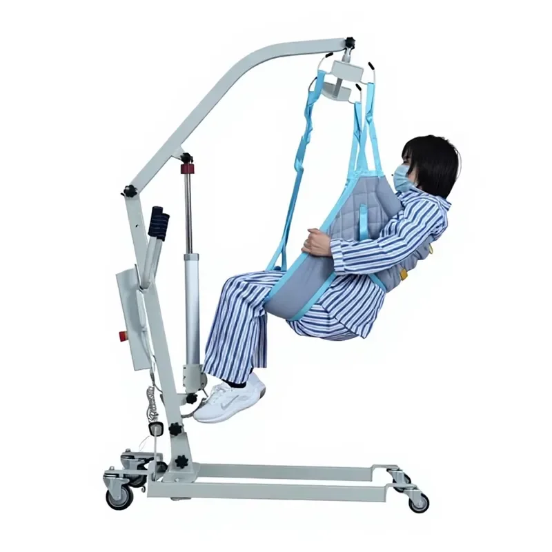 for Mobile Electric Patient Sling Transfer Equipment Home Care Lift Aid