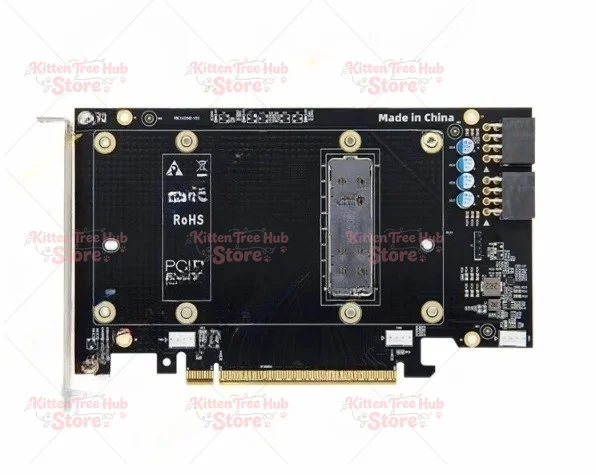 V100 Adapter Board SXM2 to PCIe Direct Connection Card Dual 8-Pin PCIe X16