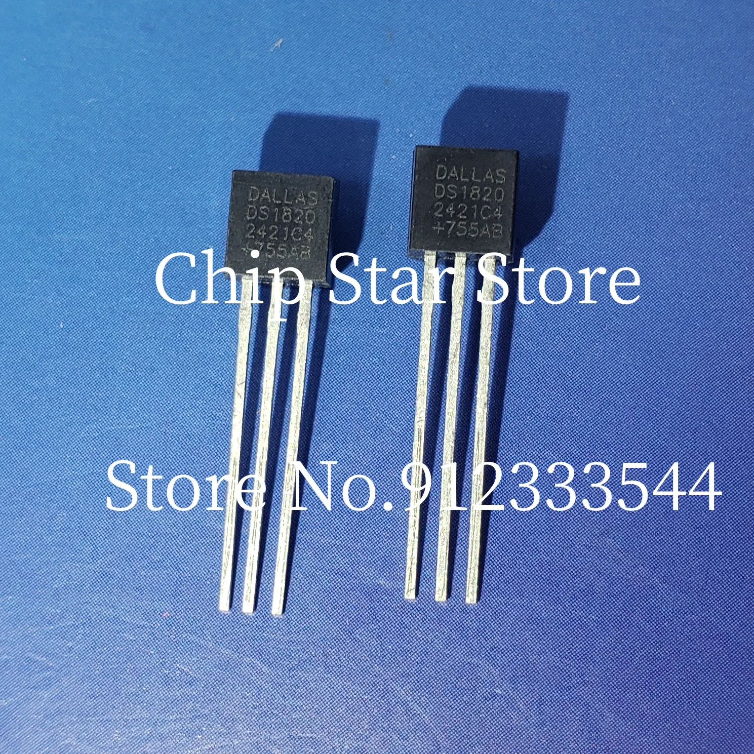 5-100pcs  DS18S20+  DS18S20  TO-92  Temperature Sensor IC  100%New And Original
