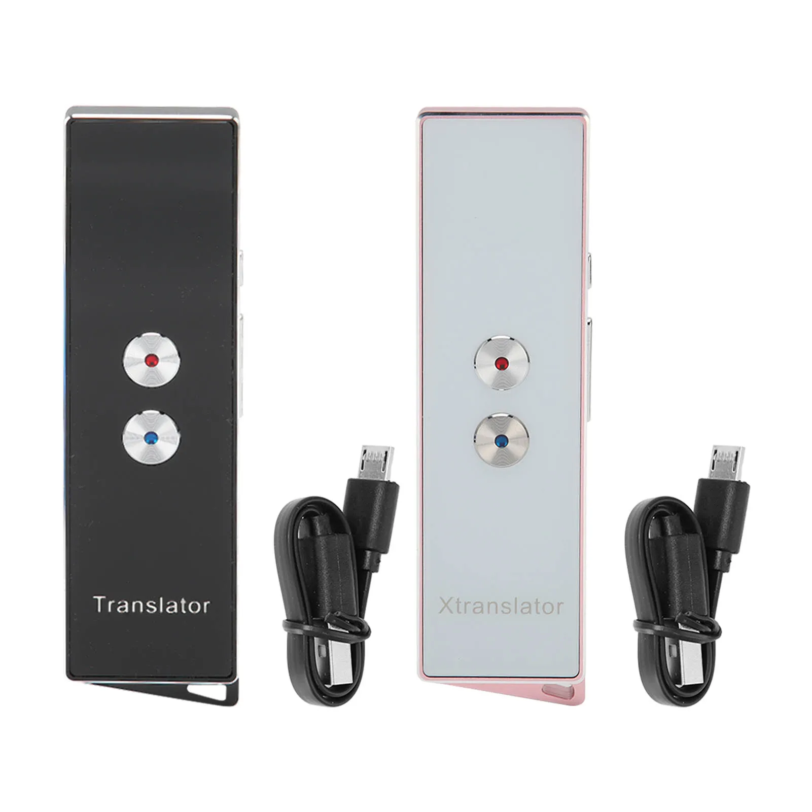 Translator Device Support 74 Languages 70 Accents Real Time Bluetooth 5.0 99% Accuracy Rate Handheld Smart Voice Translator