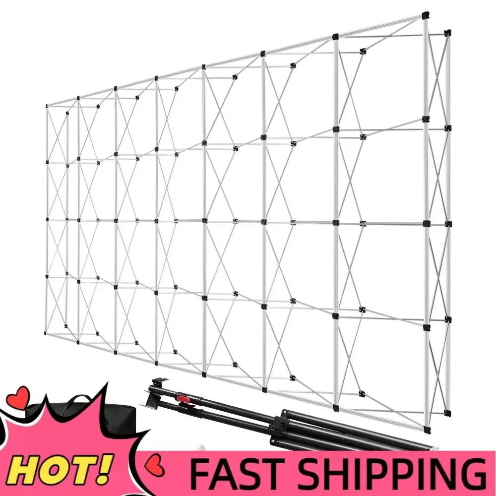 

Портативная выставочная стойка 10x10/15/17 футов с сумкой для переноски, фон для выставок, свадеб и мероприятий