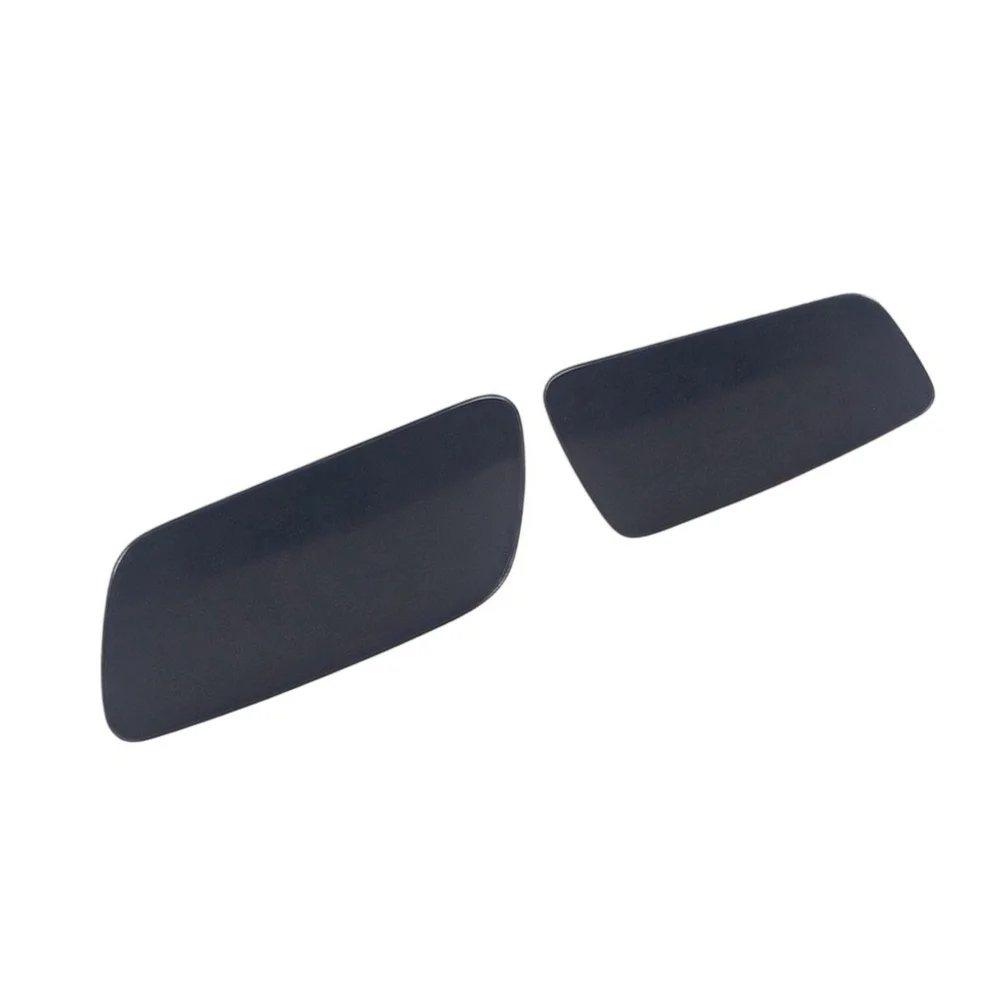 ABS Plastic Headlight Washer Cover Set 2pcs for Volvo For S90 For V90 2016 through 2021 Front Bumper Installation
