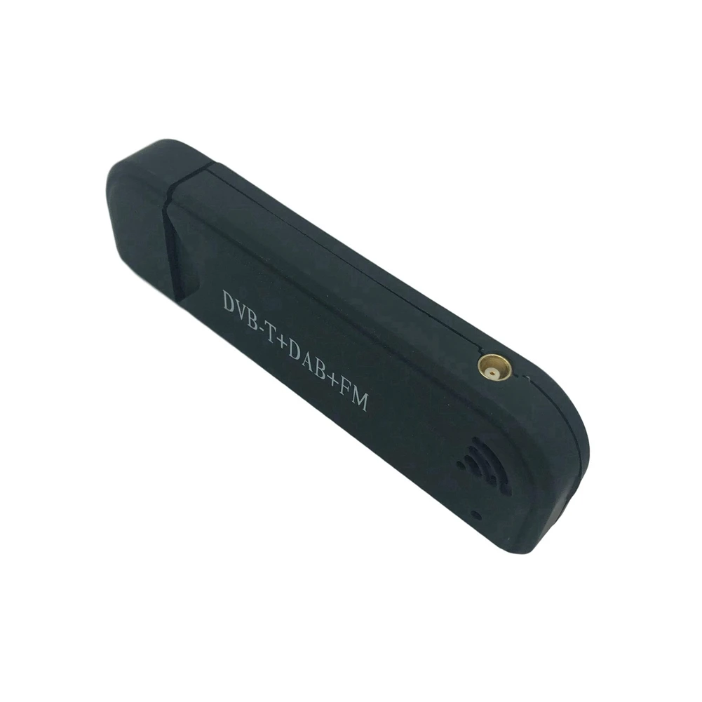 L62A SDR Radio Tuner Receiver Black ABS + Metal RTL2832U USB2.0 DVB-T DAB FM SDR RTL With Antenna And Remote Control
