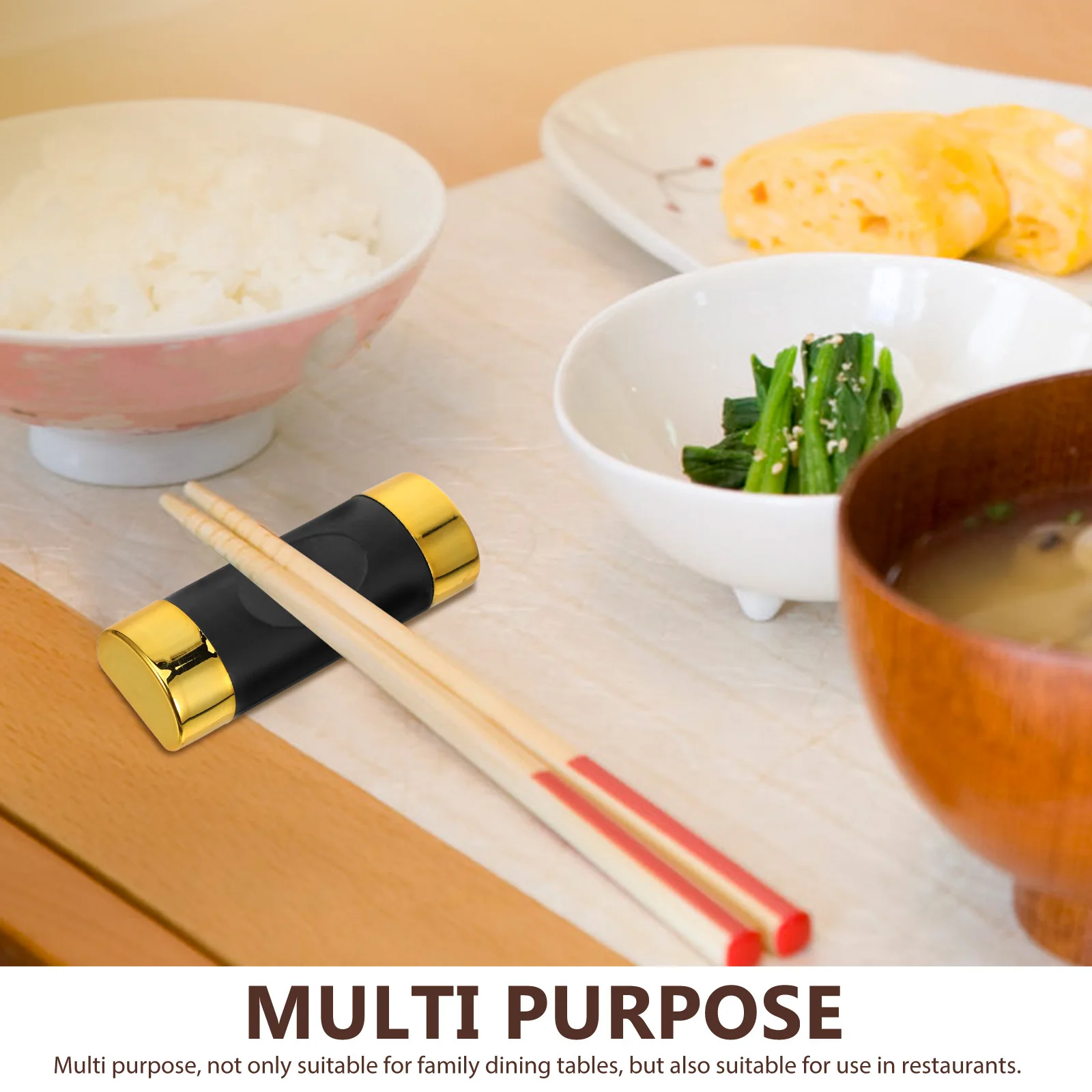 

5Pcs Alloy Chopsticks Rest Holder Stable Spoon Fork Organizer Cutlery Stand for Home Dining Kitchen Chopsticks Rest Holder