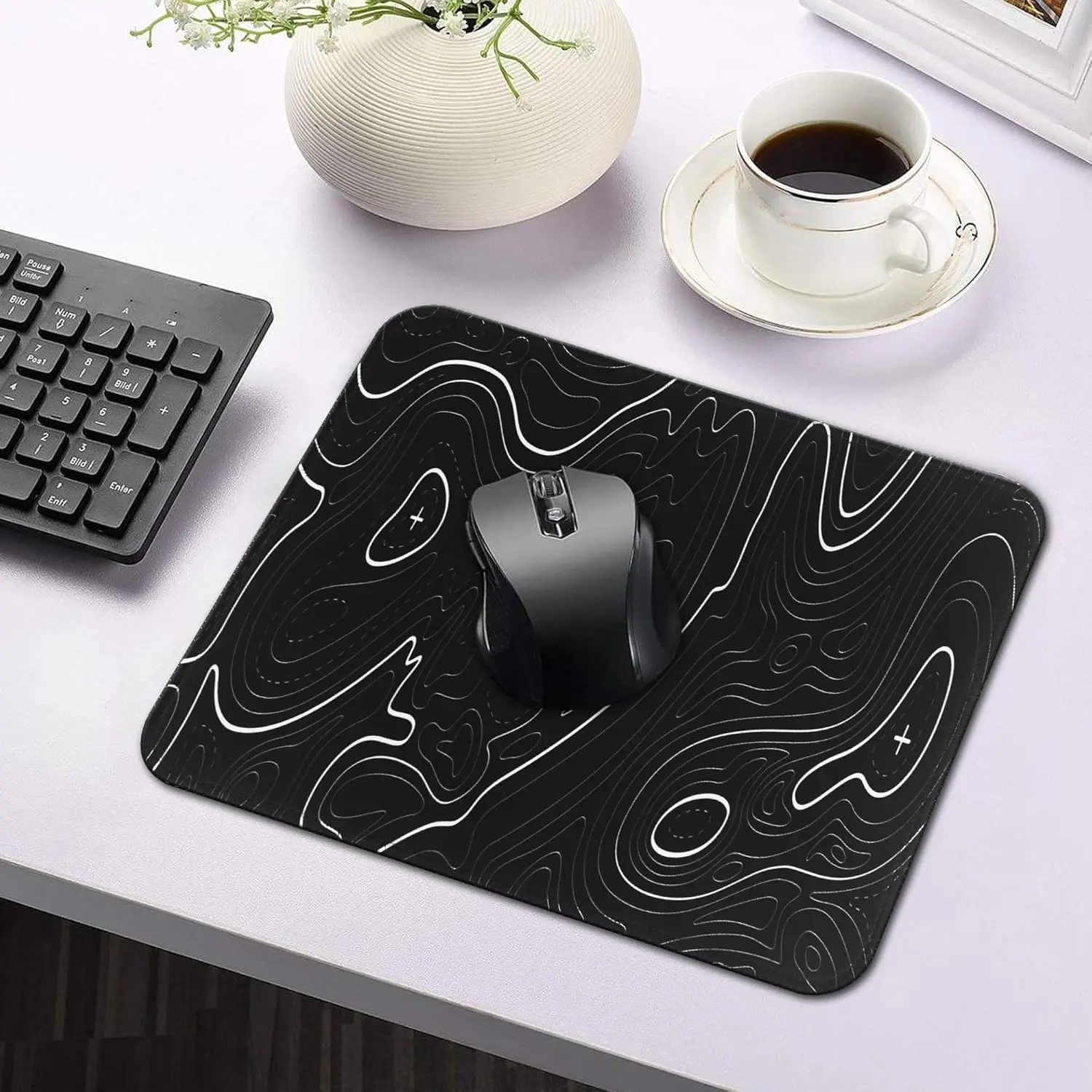 

Mouse Mat 2 Pack 200x250x2MM Mouse Pad Soft Surface Anti-Slip desk mat for Home Office Work gaming accessories Large mousepad