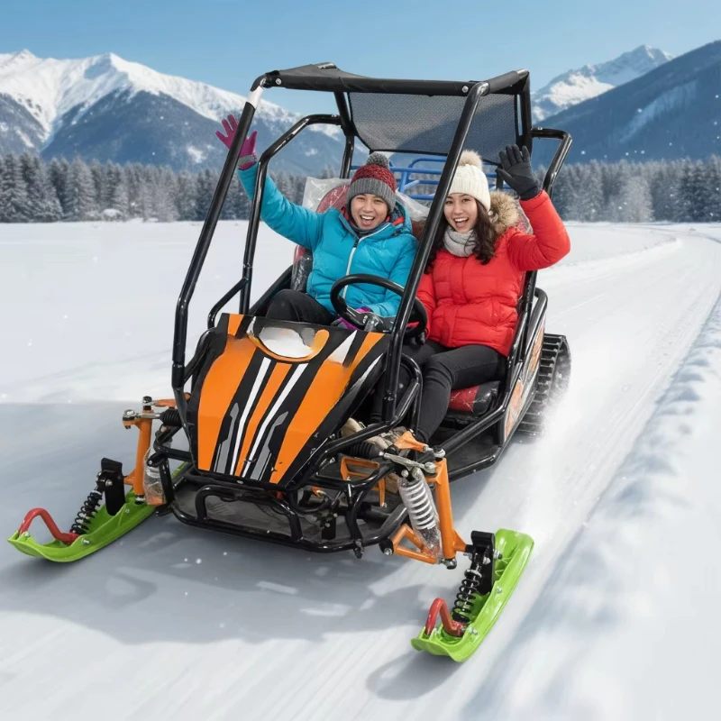 

Sevenfold Long-lasting Performance Heavy-duty Construction Durable Professional Electric Snowmobiles
