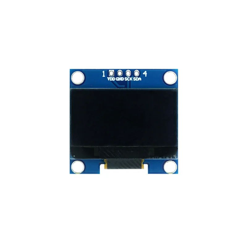 1.29 Inch I2C OLED Display Module 128x64 SSD1315 Driver COG Monochrome White - 4Pin Small LCD Screen Module for Arduino