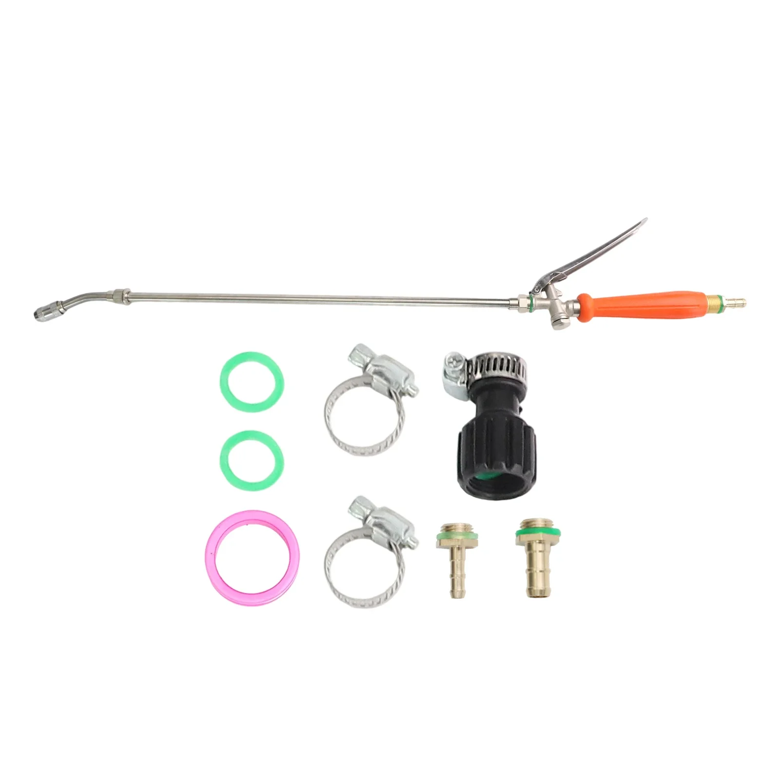 

Высокопроизводительный металлический распылитель с устойчивым раствором и гибкой насадкой для различных применений дома или на открытом воздухе.