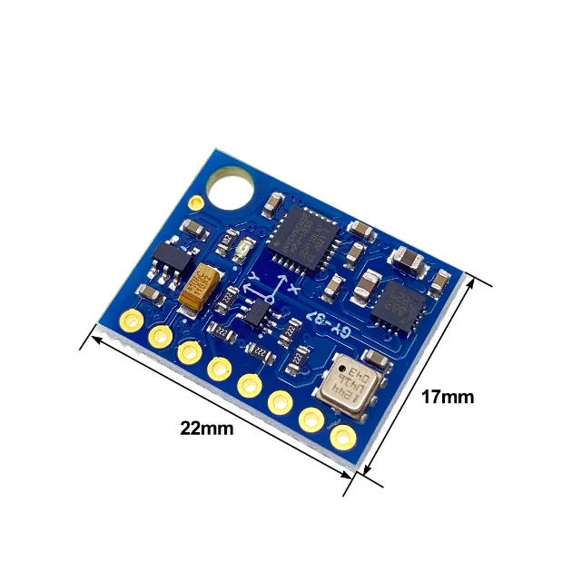 GY-87 10DOF MPU-6050 HMC5883L BMP180 DC 3V-5V Sensor Module