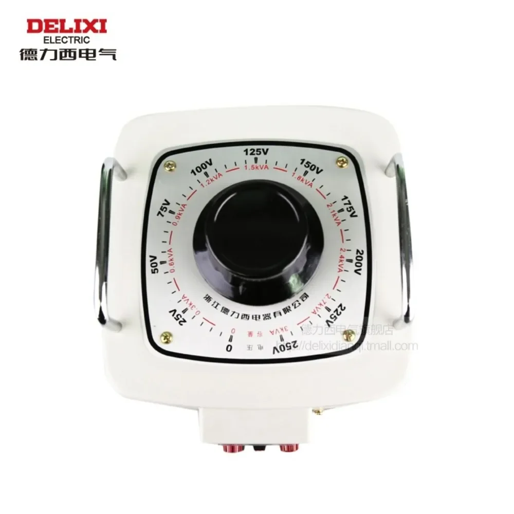 منظم جهد 220 فولت مرحلة واحدة تيار متردد قابل للتعديل محول يدوي للاتصال المنزلي