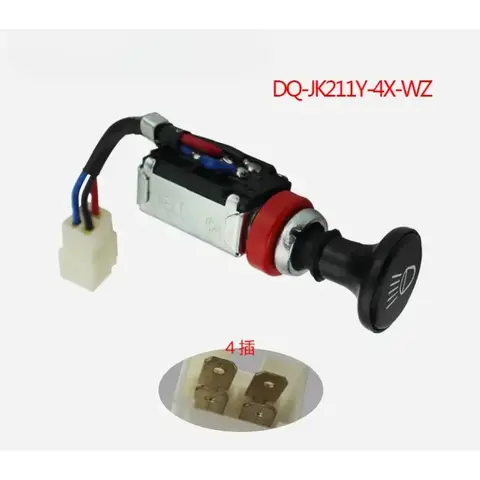 지게차 헤드라이트 스위치, 더블 기어 스위치, 오리지널 공장 JK211-4X-WZ, Hangcha 1-10T, 4 라인