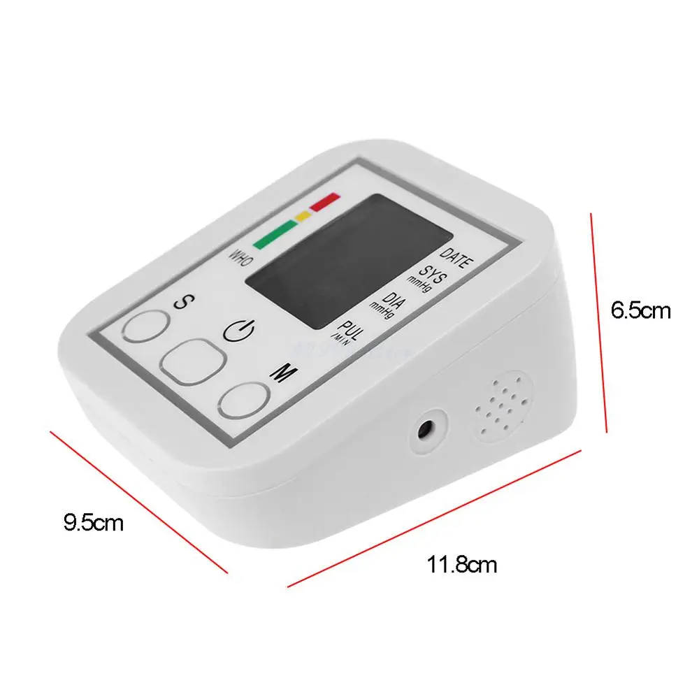 Digital Arm Tensiometers Tonometer Blood Pressure Monitor Meter Tensiometer Saturometro Cuff For Sphygmomanometer Bp